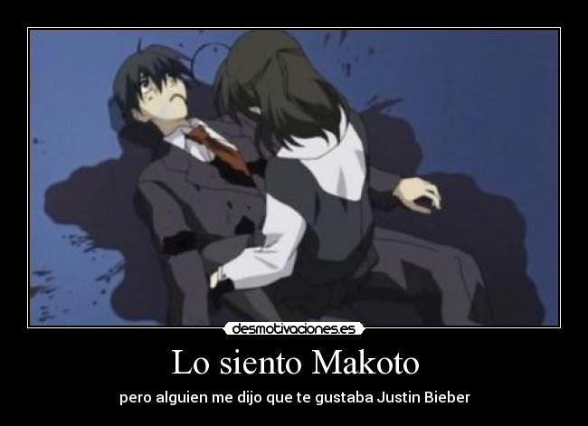 Lo siento Makoto -