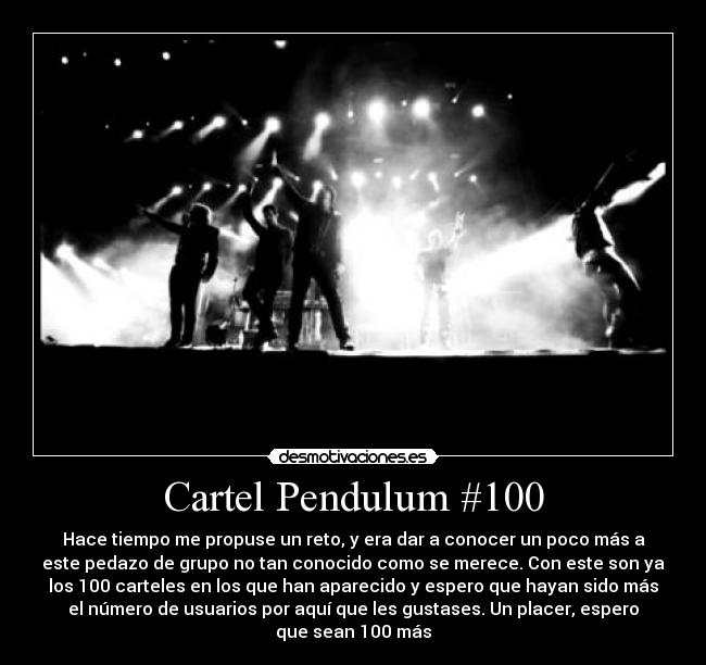 Cartel Pendulum #100 - 