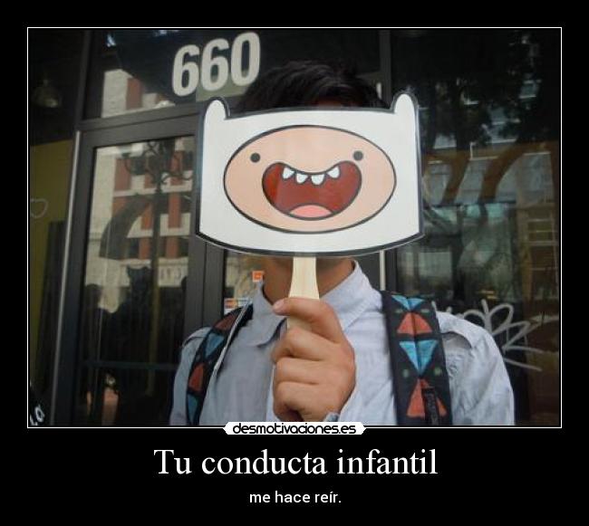 Tu conducta infantil -