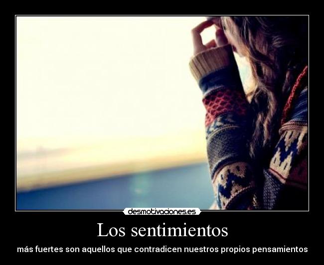 Los sentimientos - 