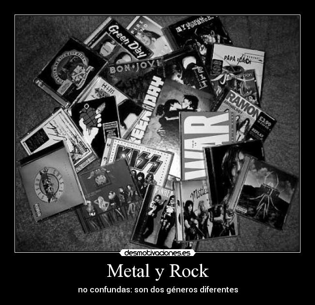 Metal y Rock -