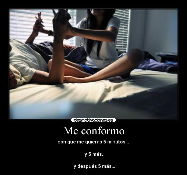 Me conformo - 