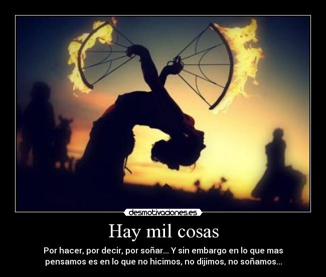 Hay mil cosas - 