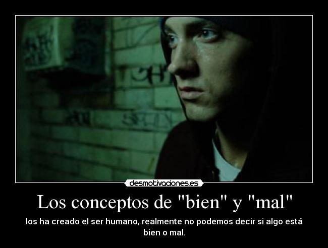 Los conceptos de bien y mal -