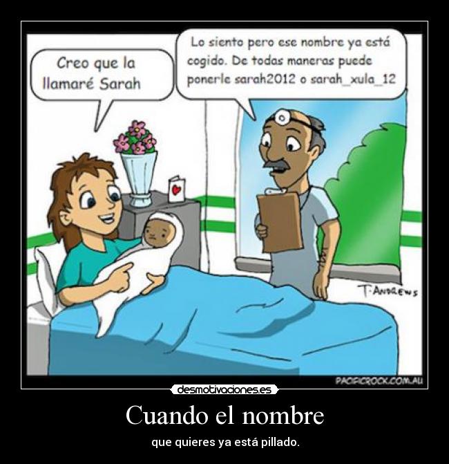 Cuando el nombre -