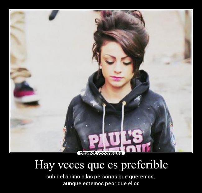 Hay veces que es preferible - 