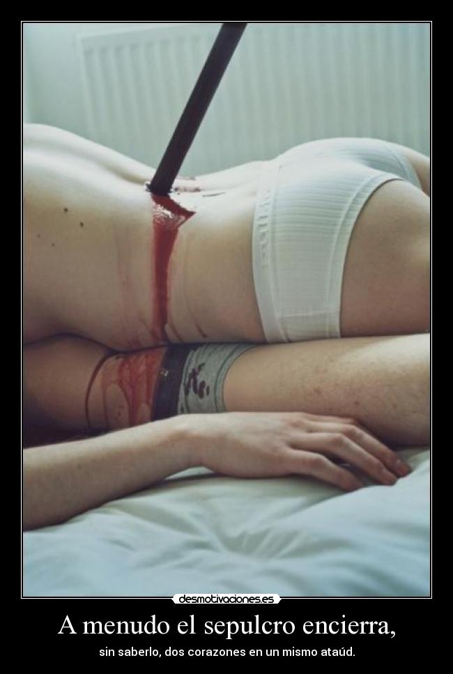 A menudo el sepulcro encierra, - 