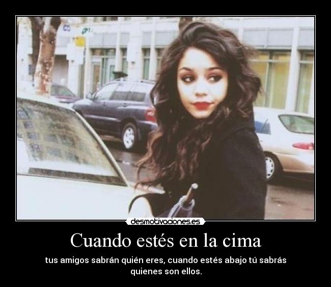 Cuando estés en la cima -