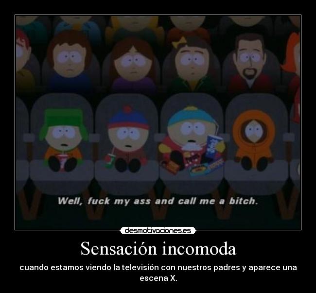 Sensación incomoda -