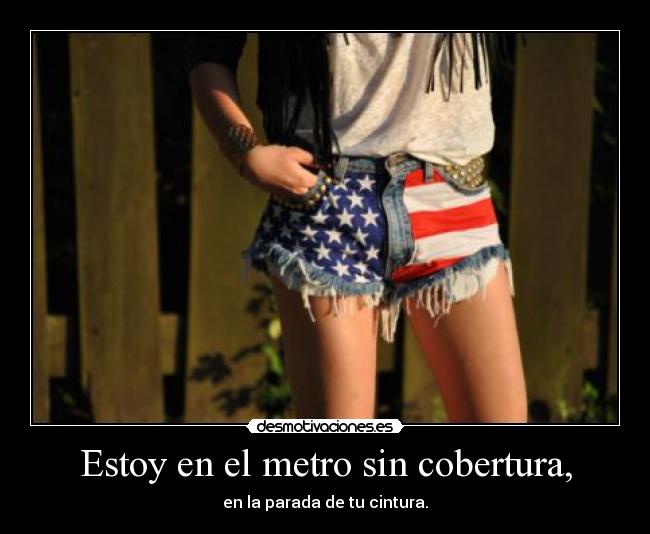 Estoy en el metro sin cobertura, - 