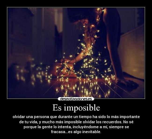 Es imposible - 