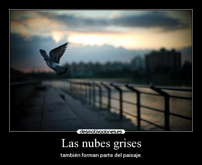 Las nubes grises - 