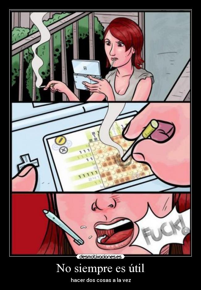 No siempre es útil - 