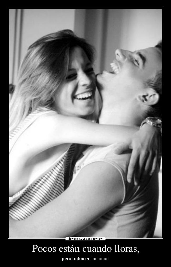 carteles risas falsas lagrimas sinceras ariadnap desmotivaciones