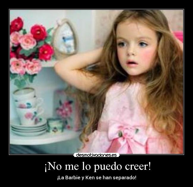 ¡No me lo puedo creer! - ¡La Barbie y Ken se han separado!