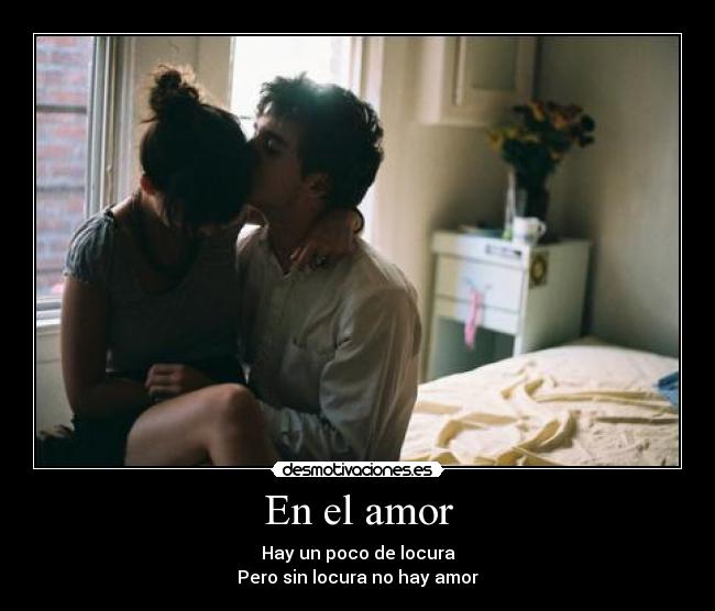 En el amor -