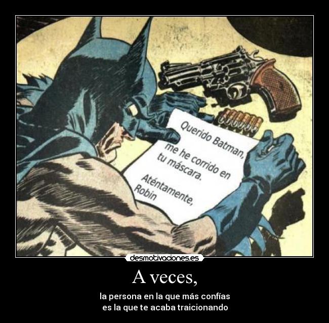 A veces, - 