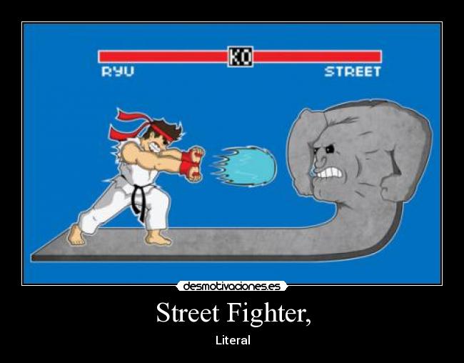Street Fighter, - 