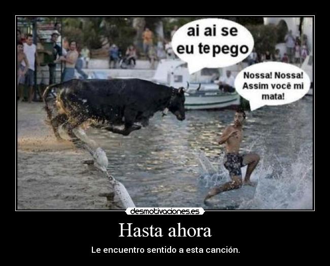 Hasta ahora - 