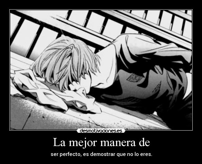 carteles light yagami death note ryuk desmotivaciones