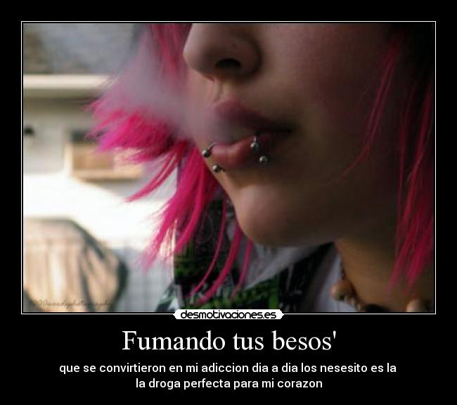 carteles besos love desmotivaciones