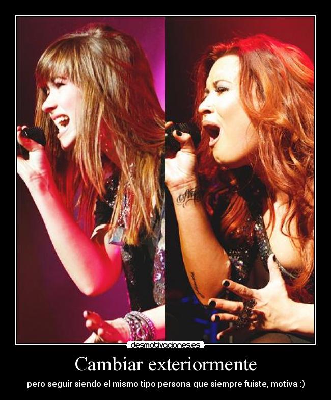 Cambiar exteriormente - 