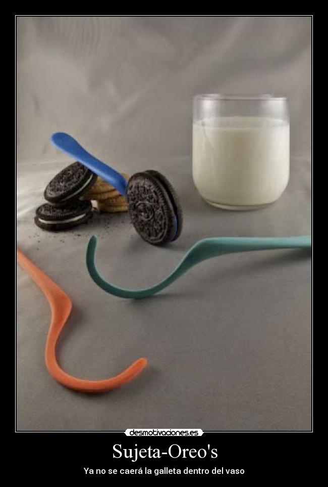 Sujeta-Oreos - Ya no se caerá la galleta dentro del vaso