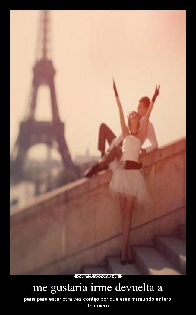 me gustaria irme devuelta a -