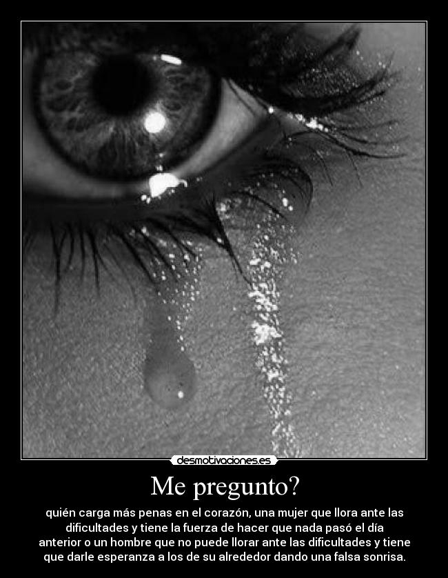 Me pregunto? -