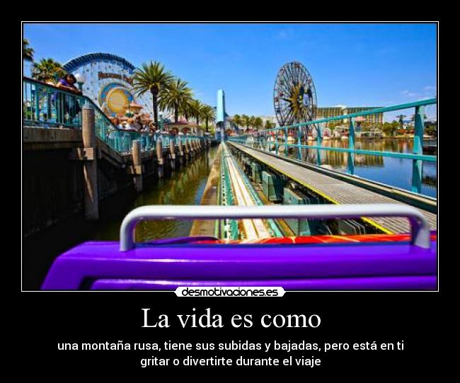 La vida es como - 