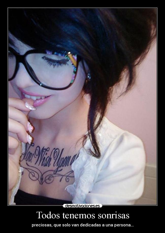 Todos tenemos sonrisas - 