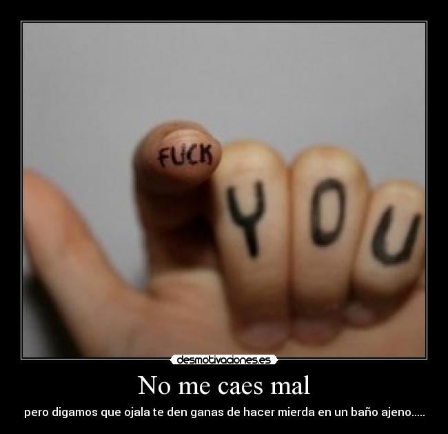 No me caes mal - 