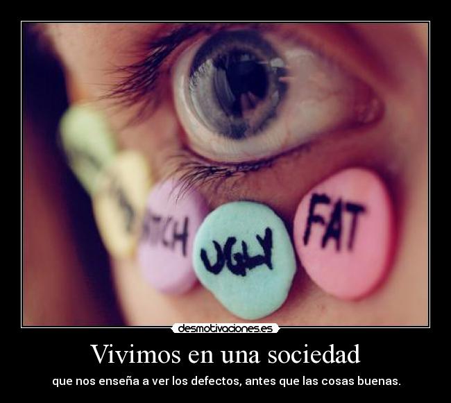 Vivimos en una sociedad - 