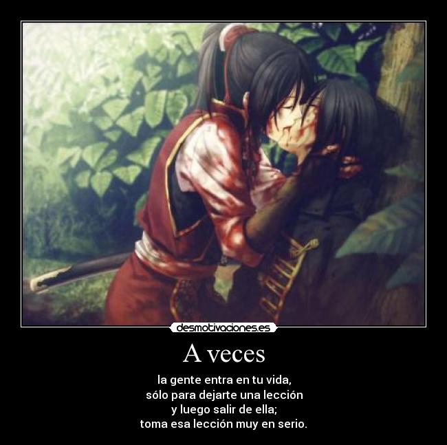 A veces -