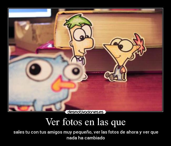 Ver fotos en las que -