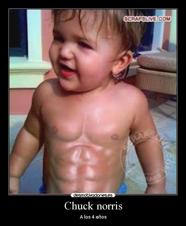 Chuck norris - A los 4 años