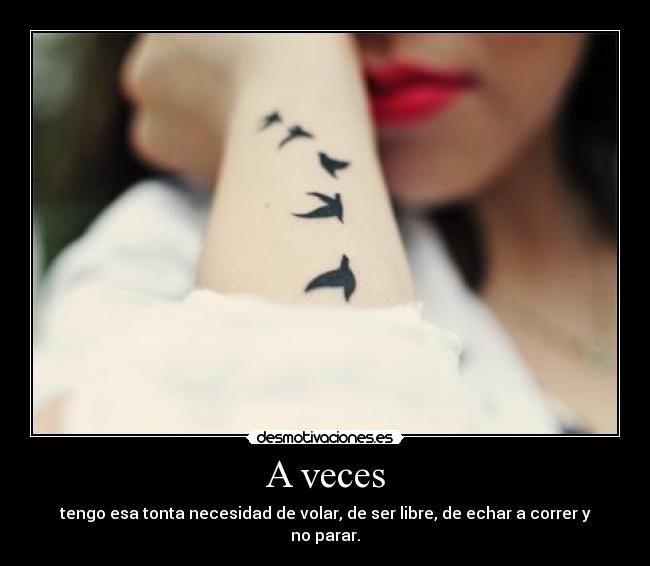 A veces -