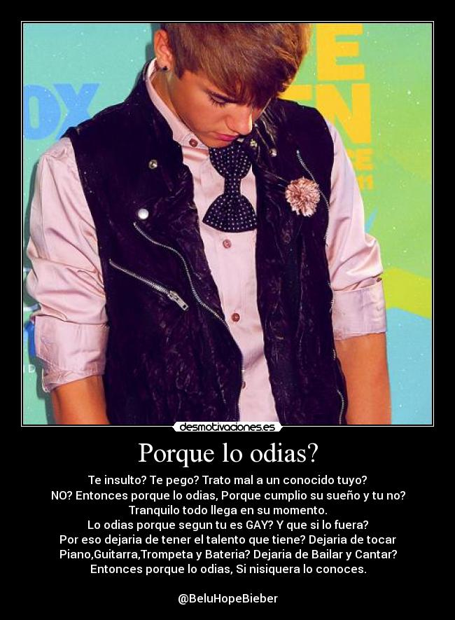 carteles justin bieber desmotivaciones