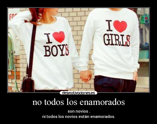 no todos los enamorados -
