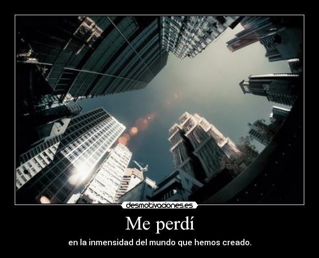 Me perdí - 