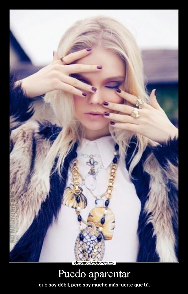 Puedo aparentar - 