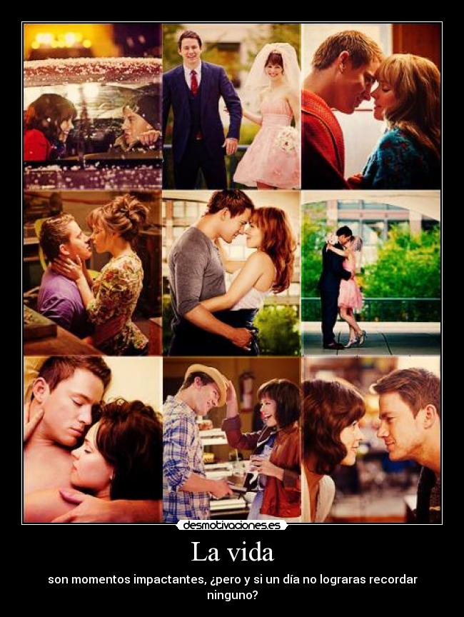 carteles vida the vow estreno marzo desmotivaciones