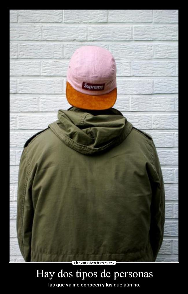 Hay dos tipos de personas -
