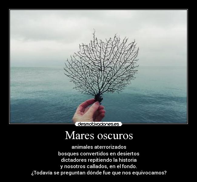 Mares oscuros - 