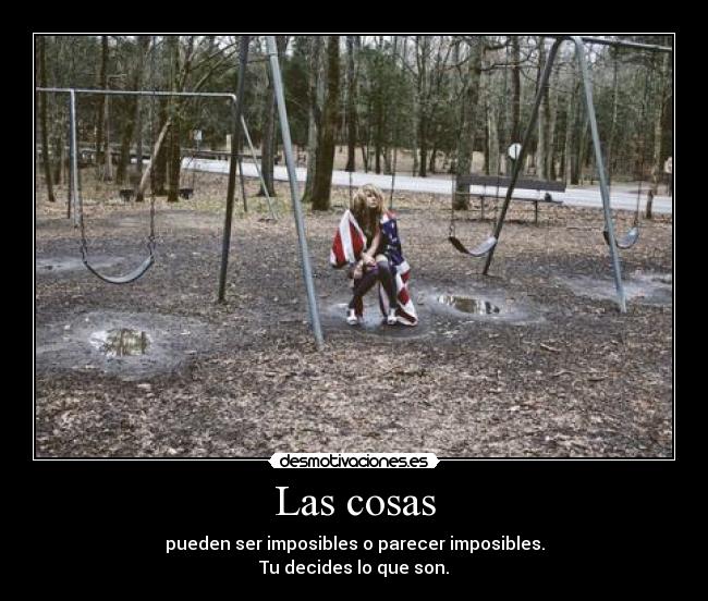Las cosas -