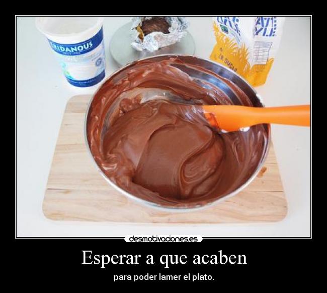 Esperar a que acaben - 