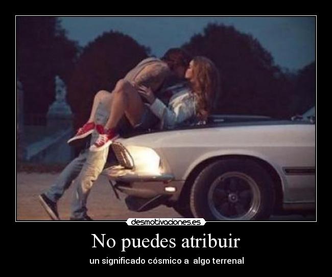No puedes atribuir - 