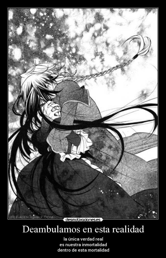 Deambulamos en esta realidad -