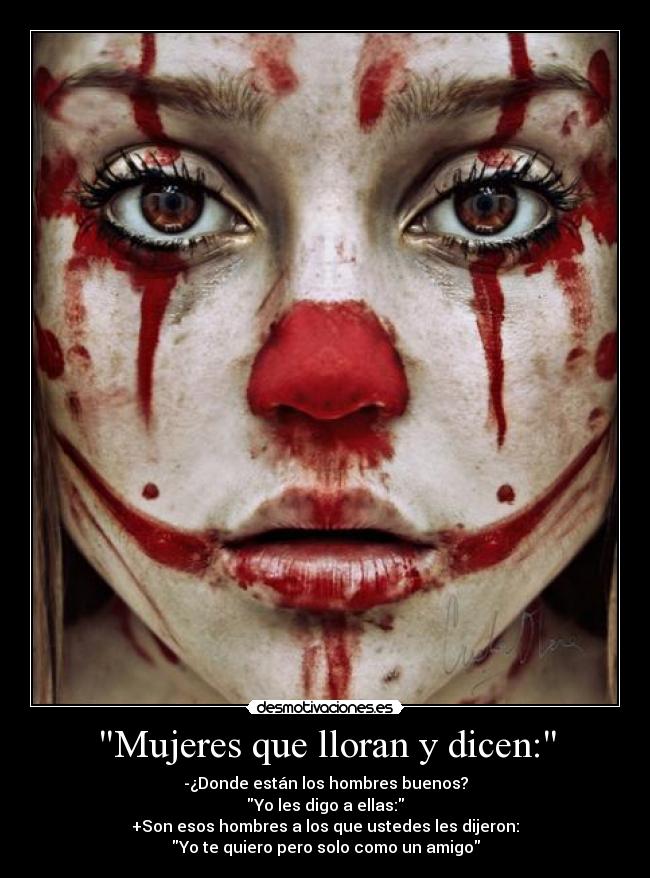 Mujeres que lloran y dicen: -