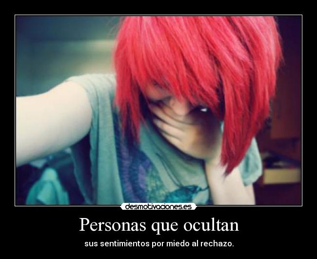 Personas que ocultan - 
